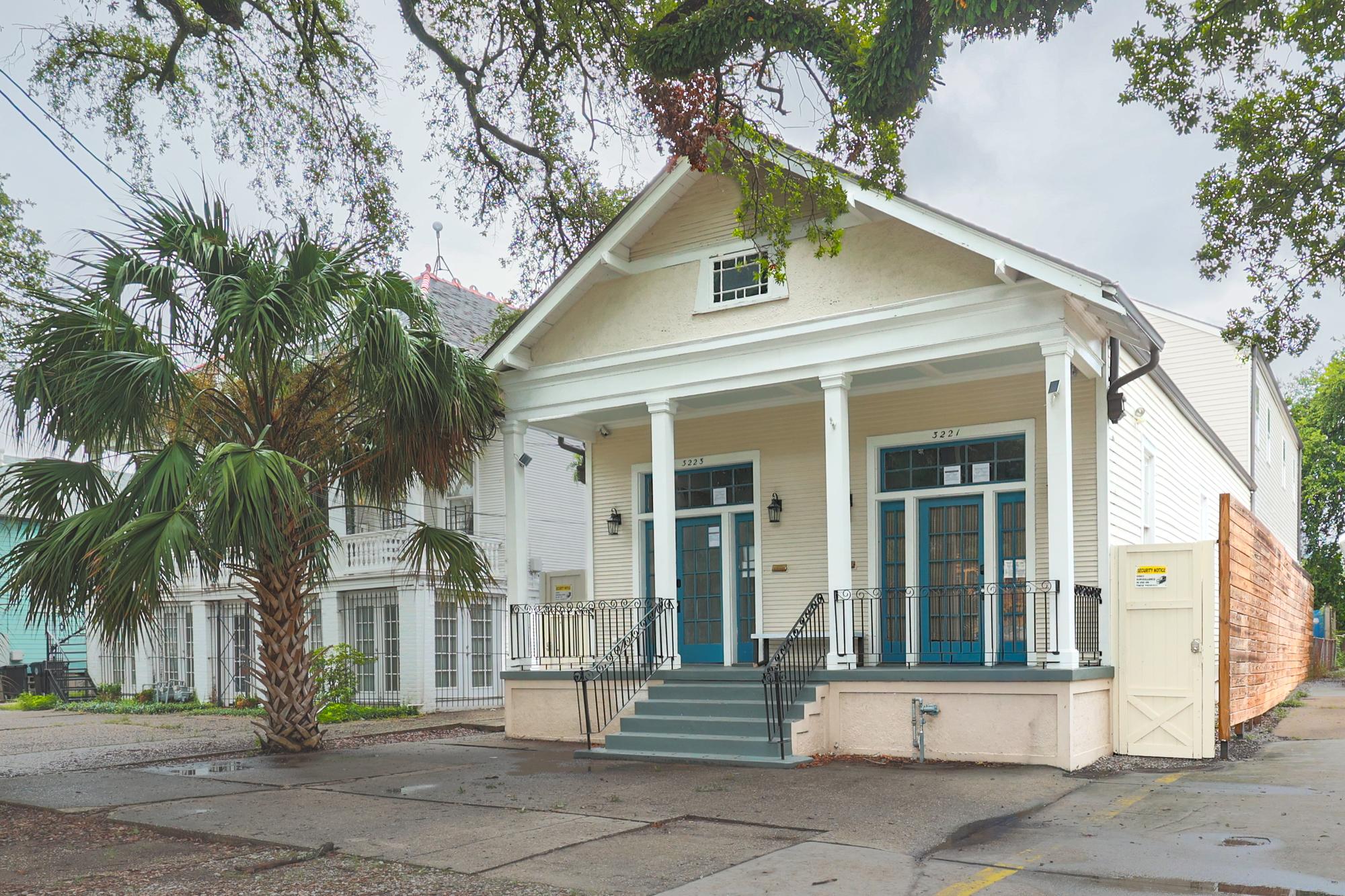 The two Canal Street houses